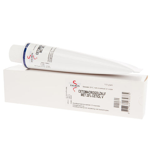 Cetomacrogolzalf Met 25% Cetiol V Fagron  100G - SkinEffects Zwolle