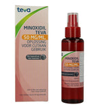 Minoxidil Teva Oplossing Cutaan Gebruik 50mg/mL (5%) - TEVA - Huidproducten.nl
