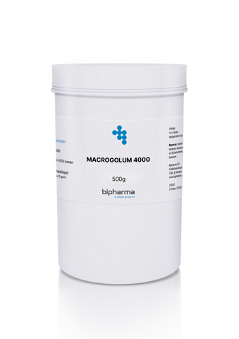 Macrogolum 4000 Poeder 500 gram - BIPHARMA BV - Huidproducten.nl
