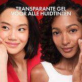 Vichy Liftactiv Collagen Specialist 16 Glow Boosting Gel in een heldere tube met groen en wit ontwerp op een witte achtergrond.