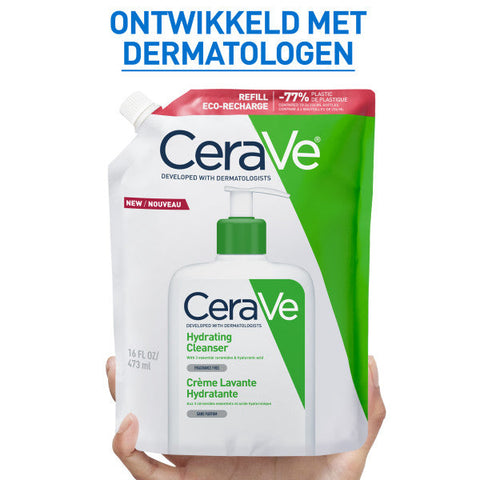 CeraVe Hydraterende Reinigingscrème Navulling - CeraVe - Huidproducten.nl