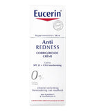 Eucerin EU antiREDNESS anti-roodheid corrigerende crème voor gevoelige huid, zichtbaar in de afbeelding.