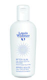 Louis Widmer LW zon aftersun zonder parfum in een tube, zichtbaar op de afbeelding.