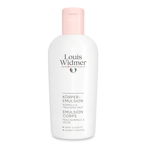 Lichaamsemulsie licht geparfumeerd - Louis Widmer - Huidproducten.nl