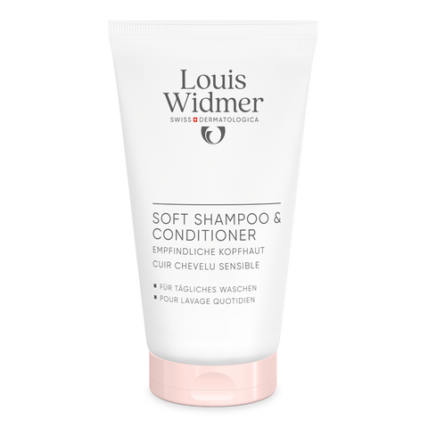 Soft Shampoo & Conditioner licht geparfumeerd - Louis Widmer - Huidproducten.nl