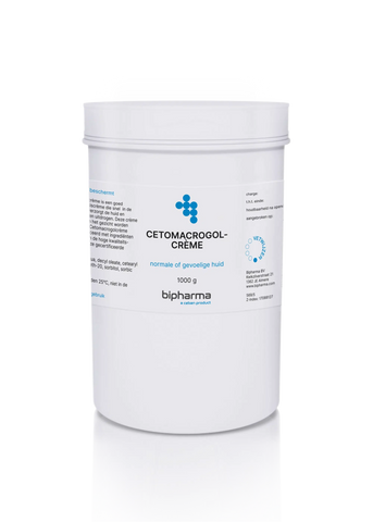 Bipharma cetomacrogolcreme - BIPHARMA BV - Huidproducten.nl