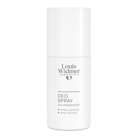Deo Spray Antiperspirant licht geparfumeerd - Louis Widmer - Huidproducten.nl