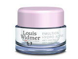 Lichte, licht geparfumeerde hydraderm dagemulsie van Louis Widmer, vochtinbrengende LW dagverzorging in een tube