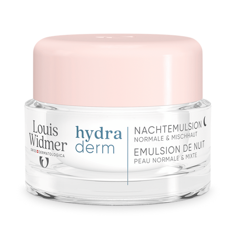 Hydraderm Nachtemulsie licht geparfumeerd - Louis Widmer - Huidproducten.nl