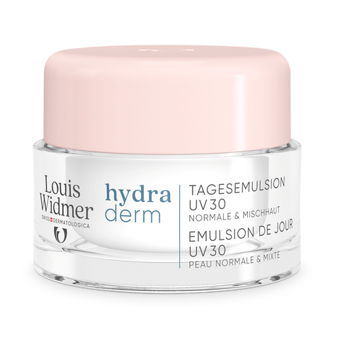 Hydraderm Dagemulsie UV 30 licht geparfumeerd - Louis Widmer - Huidproducten.nl