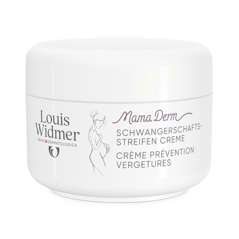 MamaDerm Crème tegen Striemen licht geparfumeerd - Louis Widmer - Huidproducten.nl