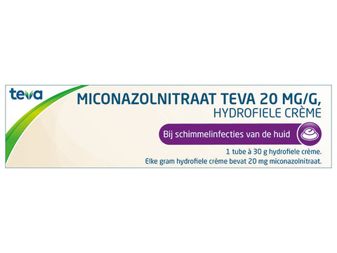Miconazolnitraat Creme TEVA - Schimmelinfectie