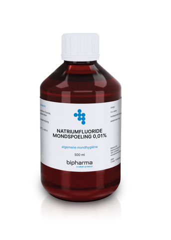 Natriumfluoride Mondspoeling 0,01% Bipharma - BIPHARMA BV - Huidproducten.nl