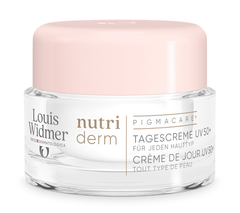 nutriderm Pigmacare® Dagcrème UV 50+ Licht Geparfumeerd - Louis Widmer - Huidproducten.nl