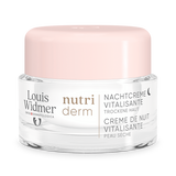 Louis Widmer Nutriderm nachtcrème vitaliserend zonder parfum, zachte nachtverzorging voor de huid