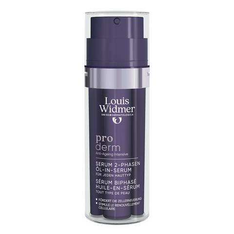 Proderm Tweefasig Serum Olie-in-Serum zonder parfum - Louis Widmer - Huidproducten.nl