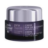 Louis Widmer Proderm oogomtrekcrème zonder parfum, LW intensief anti-aging voor de gevoelige huid rond de ogen