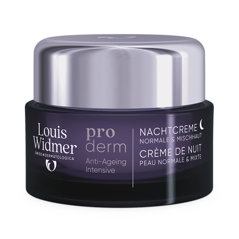 Proderm Nachtcrème zonder parfum - Louis Widmer - Huidproducten.nl