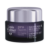 Louis Widmer Proderm nachtcrème met rijke textuur, parfumvrij, voor intensieve anti-aging verzorging 's nachts