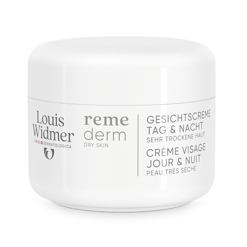 Remederm Gezichtscrème Dag & Nacht licht geparfumeerd - Louis Widmer - Huidproducten.nl