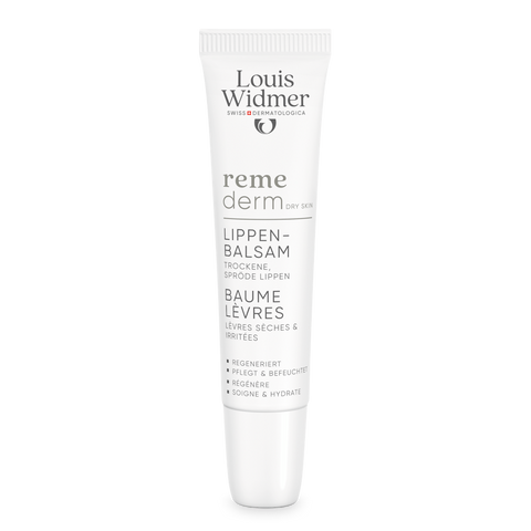 Remederm Lippenbalsem licht geparfumeerd - Louis Widmer - Huidproducten.nl