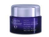 Proderm nachtcrème van Louis Widmer met rijke textuur en lichte parfum, anti-aging voor de nacht, LW intensief anti-ageing.