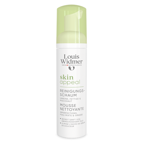 Skinappeal Reinigende Mousse zonder parfum - Louis Widmer - Huidproducten.nl