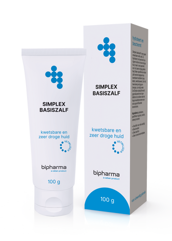 Bipharma Simplex Basiszalf - BIPHARMA BV - Huidproducten.nl