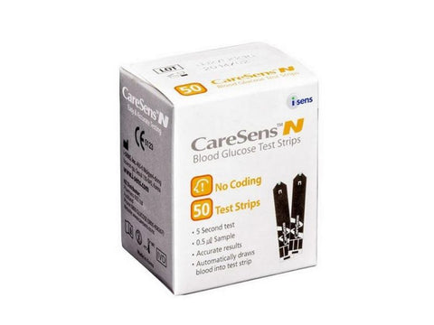 Caresens N Bloedsuikerteststrips - Huidproducten.nl - Huidproducten.nl