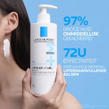 La Roche-Posay Lipikar Baume AP+ Max hydratieve lichaamsbalsem voor droge, gevoelige huid in witte tube