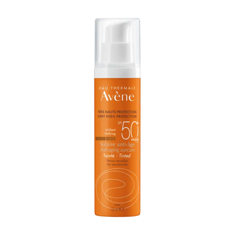 Avène SPF 50+ Crème Anti-aging getint - Avène - Huidproducten.nl