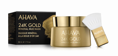 Ahava 24K Gold mineral mud mask - SkinEffects Zwolle