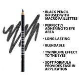Eye Pencil PAILLETTES Sparkle Black (With Glitters) - SkinEffects Zwolle